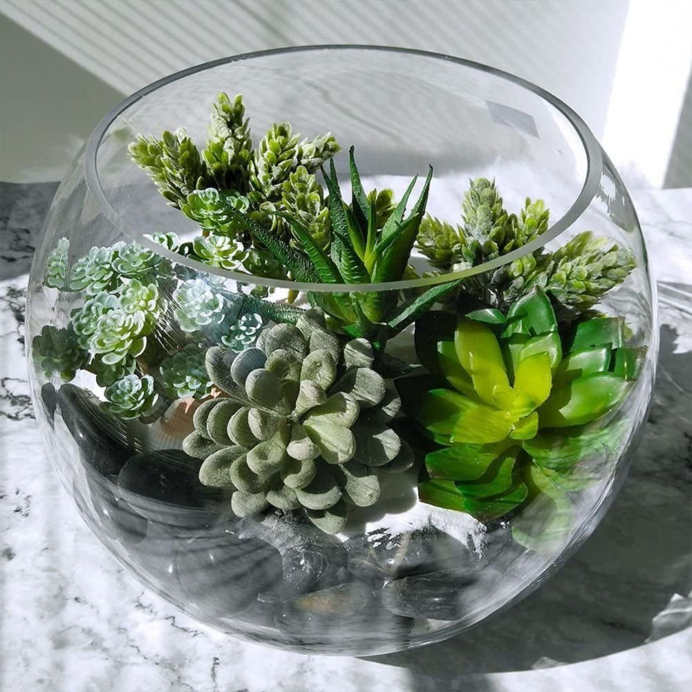 15pcs Artificial Succulent Pla - Echeveria Succulent 评论和价格