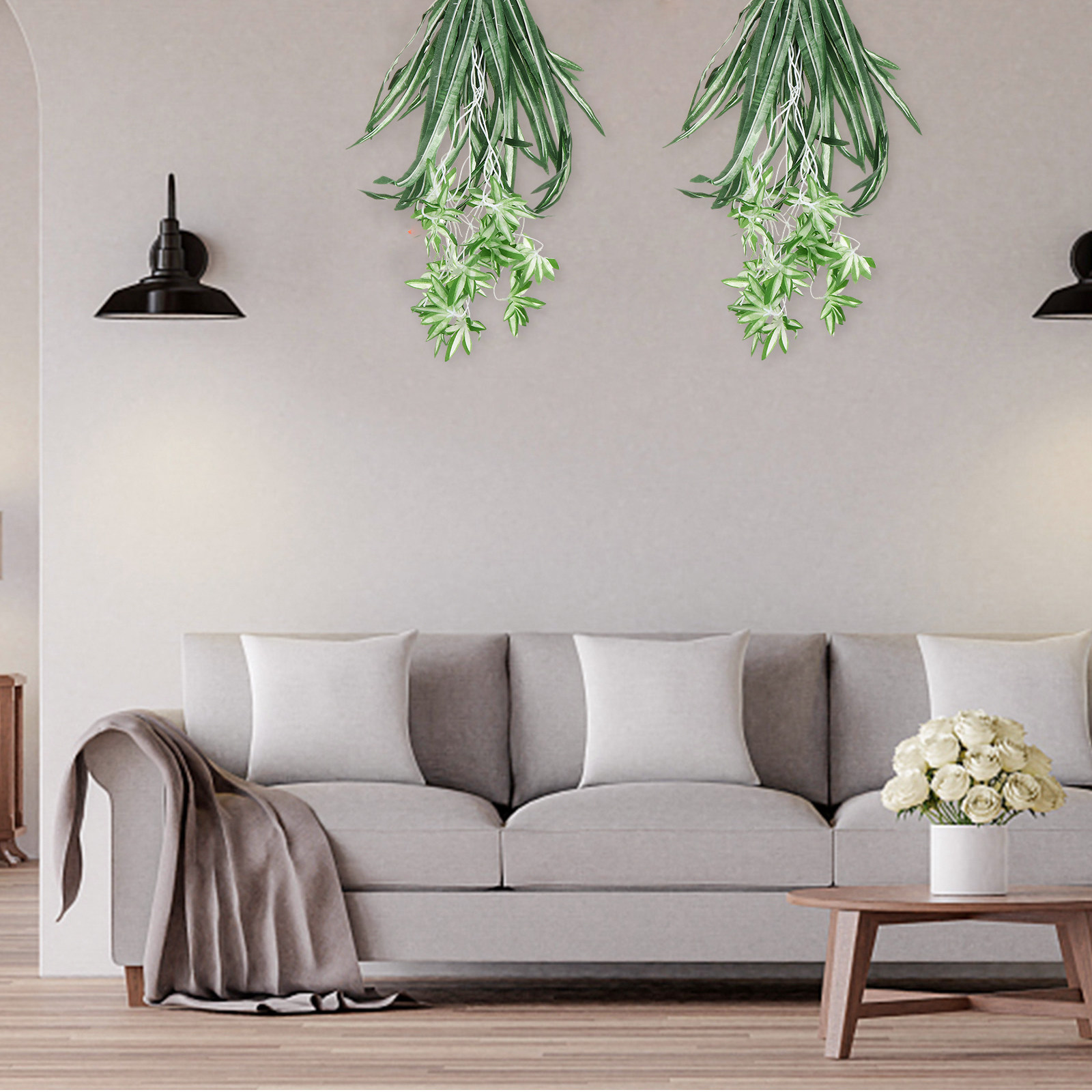 Artificial Spider Plant Realis - Spider Plant Hanging 评论和价格