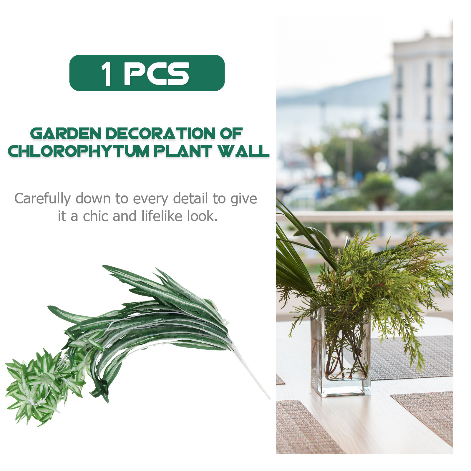 Artificial Spider Plant Realis - Spider Plant Hanging 评论和价格